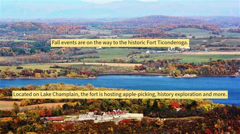 Corn, apples and more at Fort Ticonderoga this fall